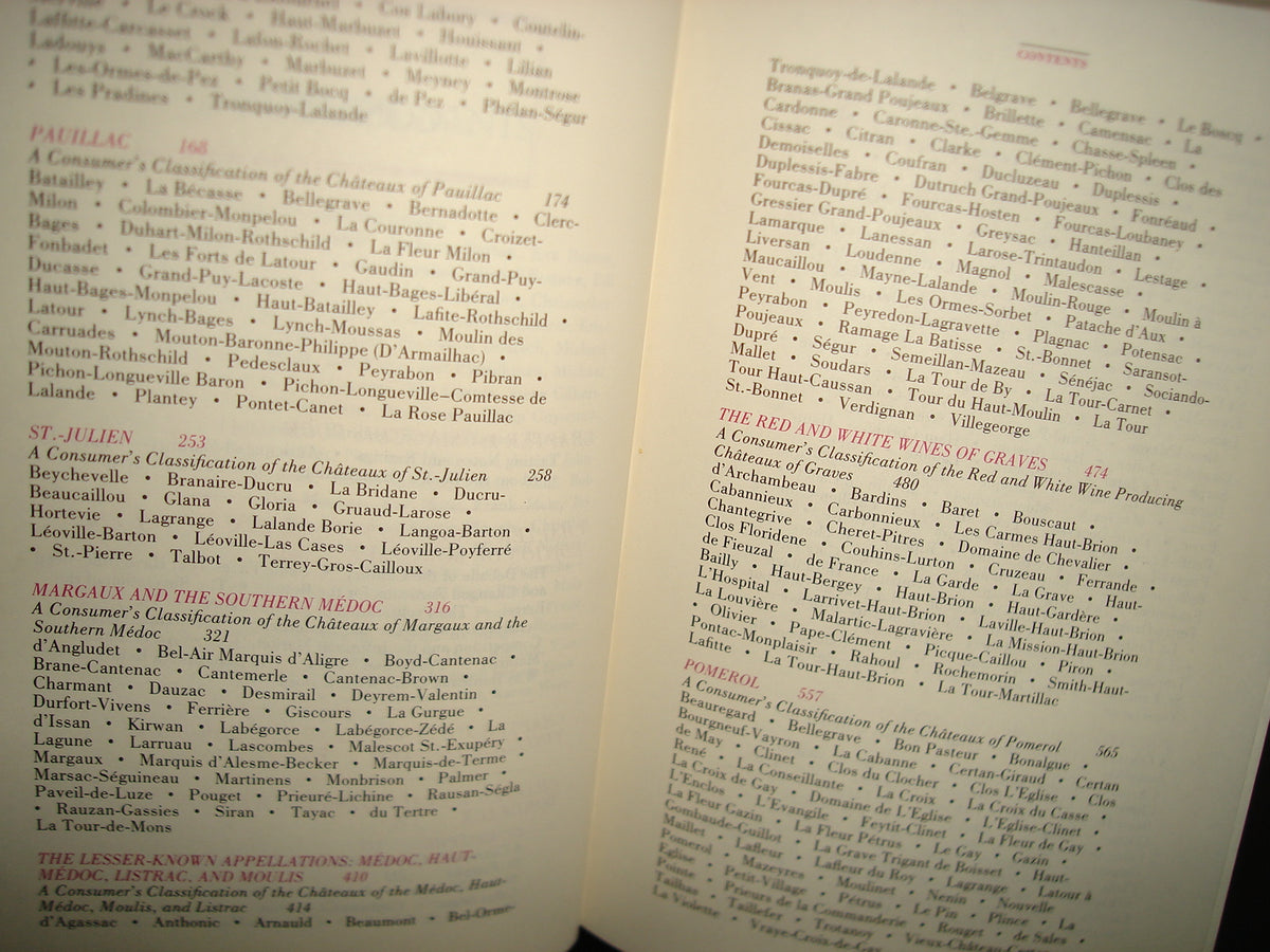 161- Vinos. Bordeaux. A Comprehensive Guide To The Wines Produced From 1961-1990 - Robert M. Parker - 1985
