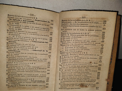 65- Casos De Conciencia Con Motivo De Las Libertades Ejercidas O Reclamadas Por Los Católicos - Madrid. Imprenta De D. José Felix Palacios, Editor, 1848