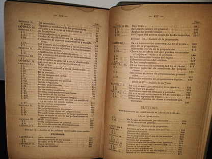 60- Elementos De Gramática Castellana - Joaquín De Avendaño - 1886