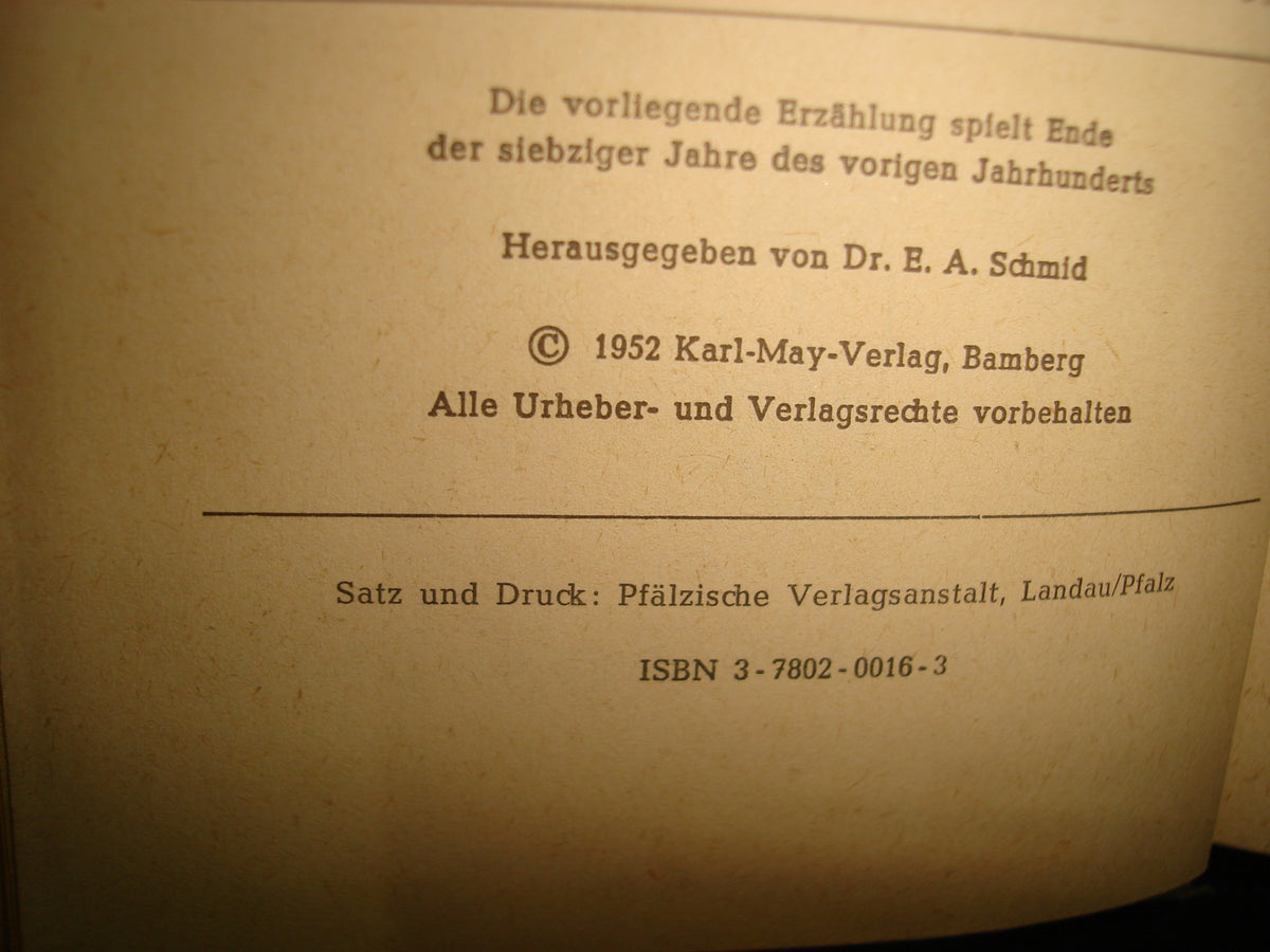 4- Alemán - Menschenjäger - Karl May - 1952