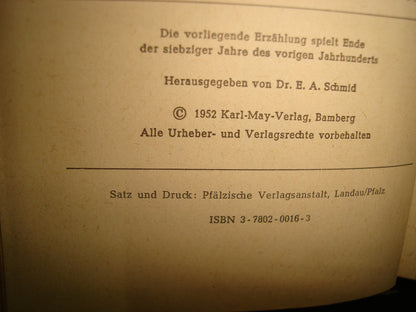 4- Alemán - Menschenjäger - Karl May - 1952
