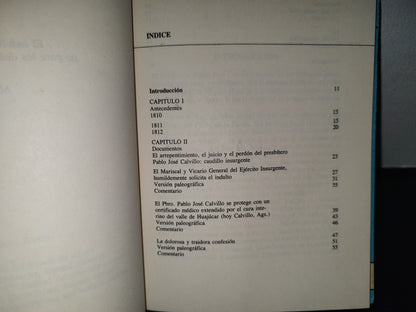 201- El Padre Calvillo. Caudillo De La Guerra De Independencia - Dr. Carlos Ramírez Esparza. Gobierno De Jalisco. Unidad Editorial. Primera Edición 1987