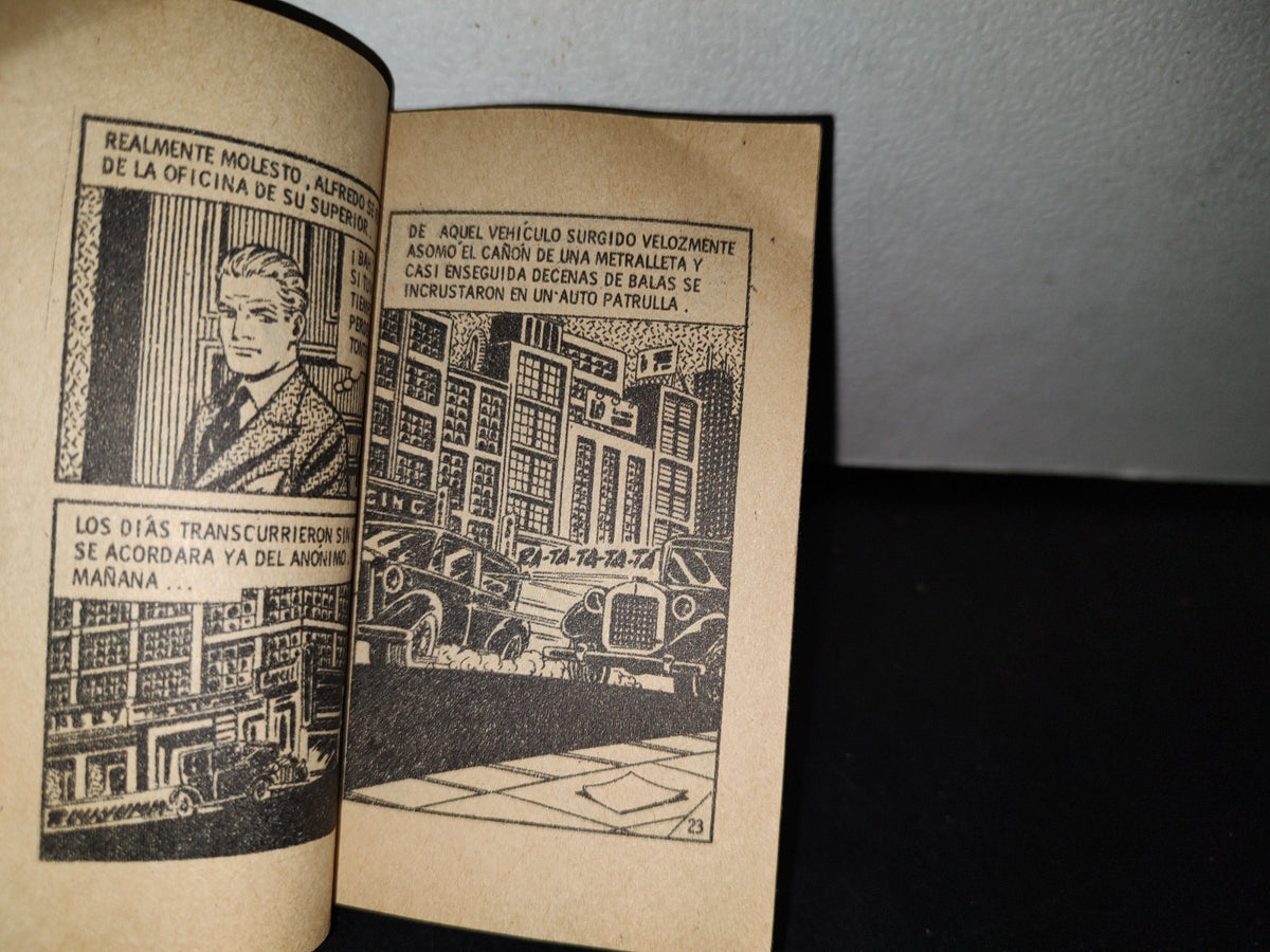 63- Mini Cómic Lo Inesperado. Jaque A La Justicia, No. 224 - Primera Edición 1978