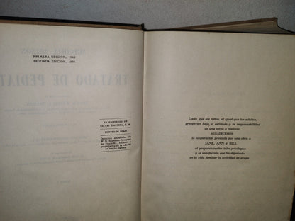 192- Tratado De Pediatría - Mitchell - Nelson - Salvat Editores, S. A. - Segunda Edición 1951