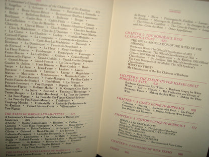 161- Vinos. Bordeaux. A Comprehensive Guide To The Wines Produced From 1961-1990 - Robert M. Parker - 1985