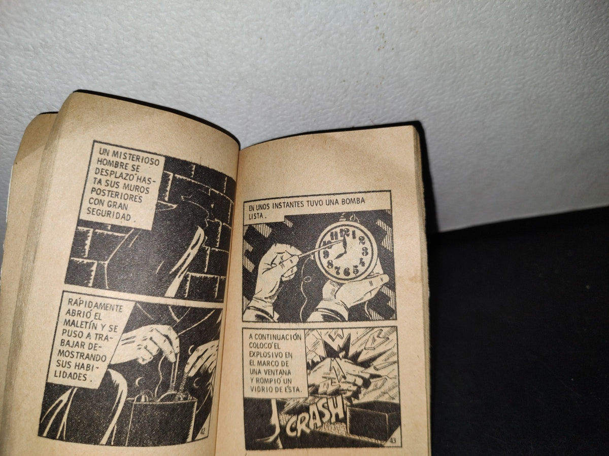 63- Mini Cómic Lo Inesperado. Jaque A La Justicia, No. 224 - Primera Edición 1978