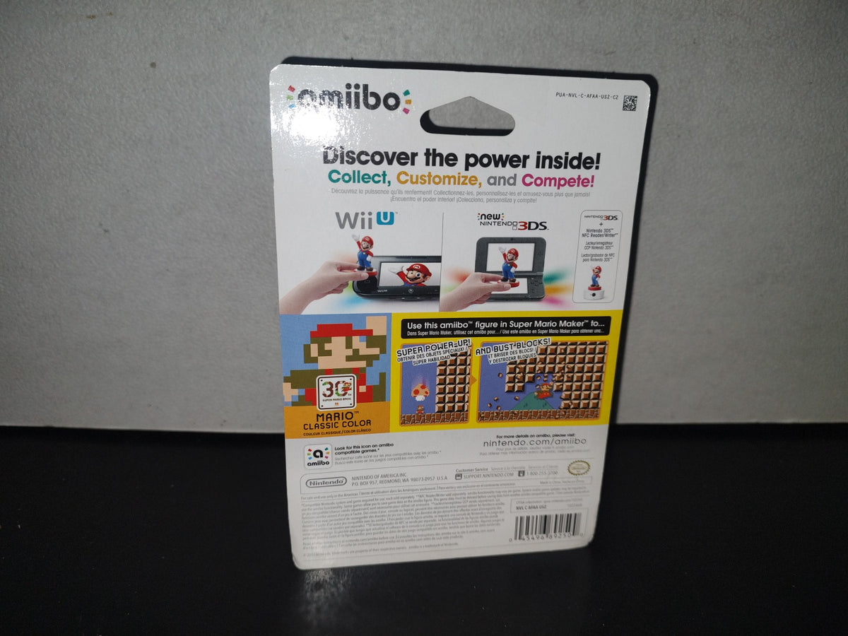 A5- Figura Amiibo De Nintendo: Mario Classic Color 30Th Anniversary - 2015