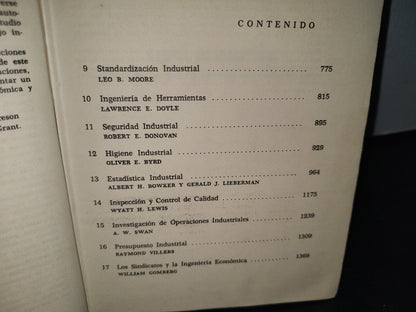 173- Manual De Ingeniería Económica Y Organización Industrial. Tomo Ii - William Grant Ireson - Compañía Editorial Continental, S. A., Primera Edición 1962