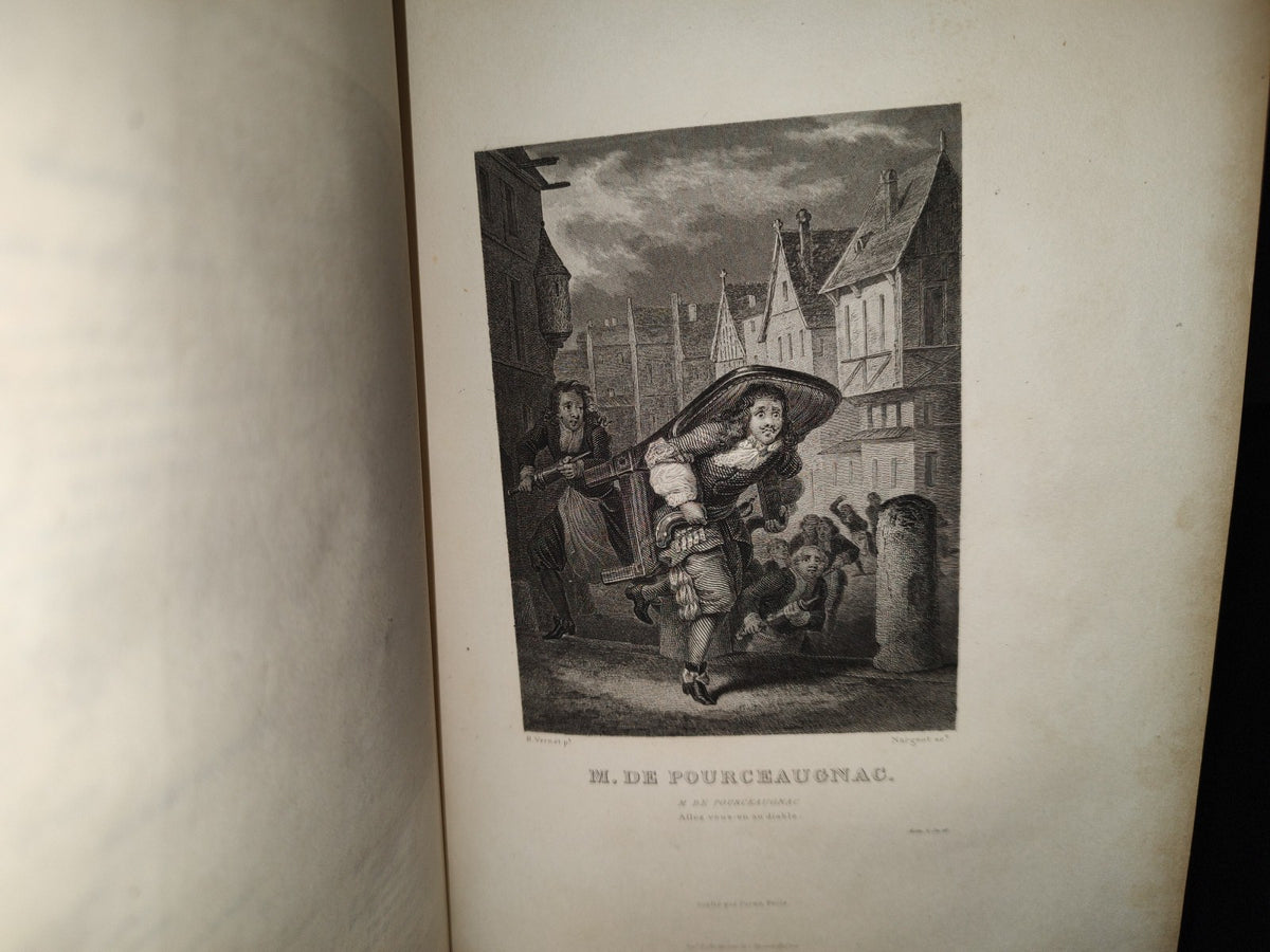 59- Obras Completas De Molière: ŒUvres Complètes De Molière. Par Auger. - Paris, Furne Et Cie. Libraires Éditeurs - 1851