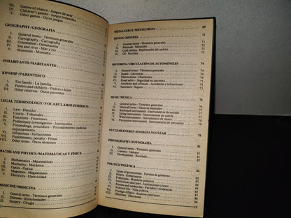 202- Larousse, Vocabulario Técnico-Científico Inglés-Español - 1996