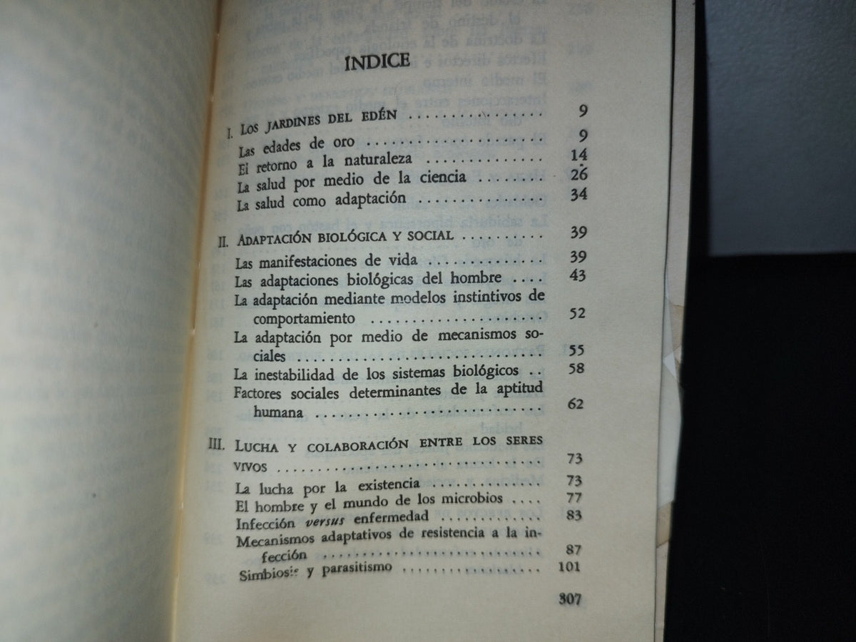 101- El Espejismo De La Salud. Utopías, Progreso Y Cambio Biológico - René Dubos