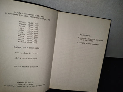 57- La Muerte Está En El Camino - José L. Martín Vigil - 1973