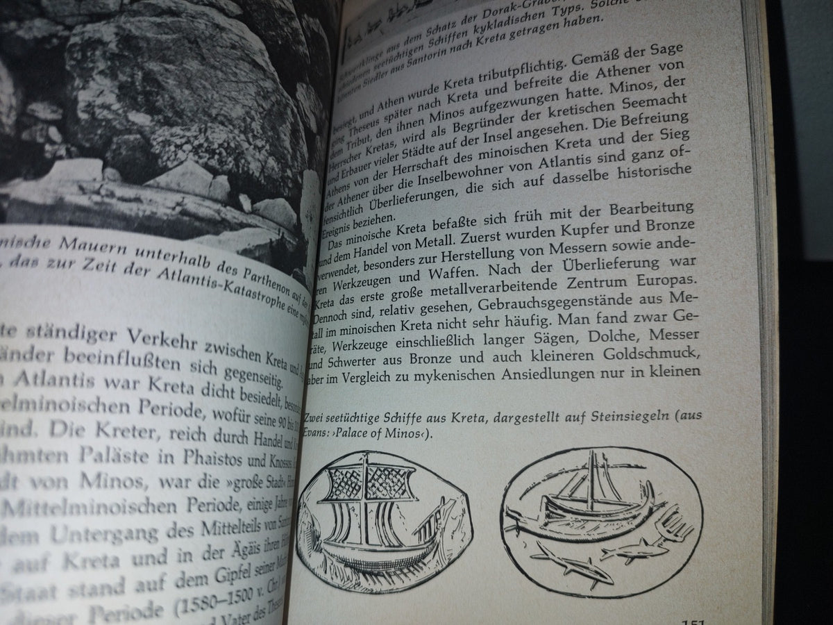 128- Alemán. Die Wahrheit Über Atlantis - Angelos George Galanopoulos, Edward Bacon - 1976