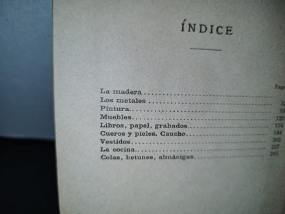 60- Mil Industrias Al Alcance De Todos. Manual Para Conservar Y Recomponer Los Objetos Destinados A Uso Doméstico - Paris, Garnier Hermanos, Libreros-Editores,  1925