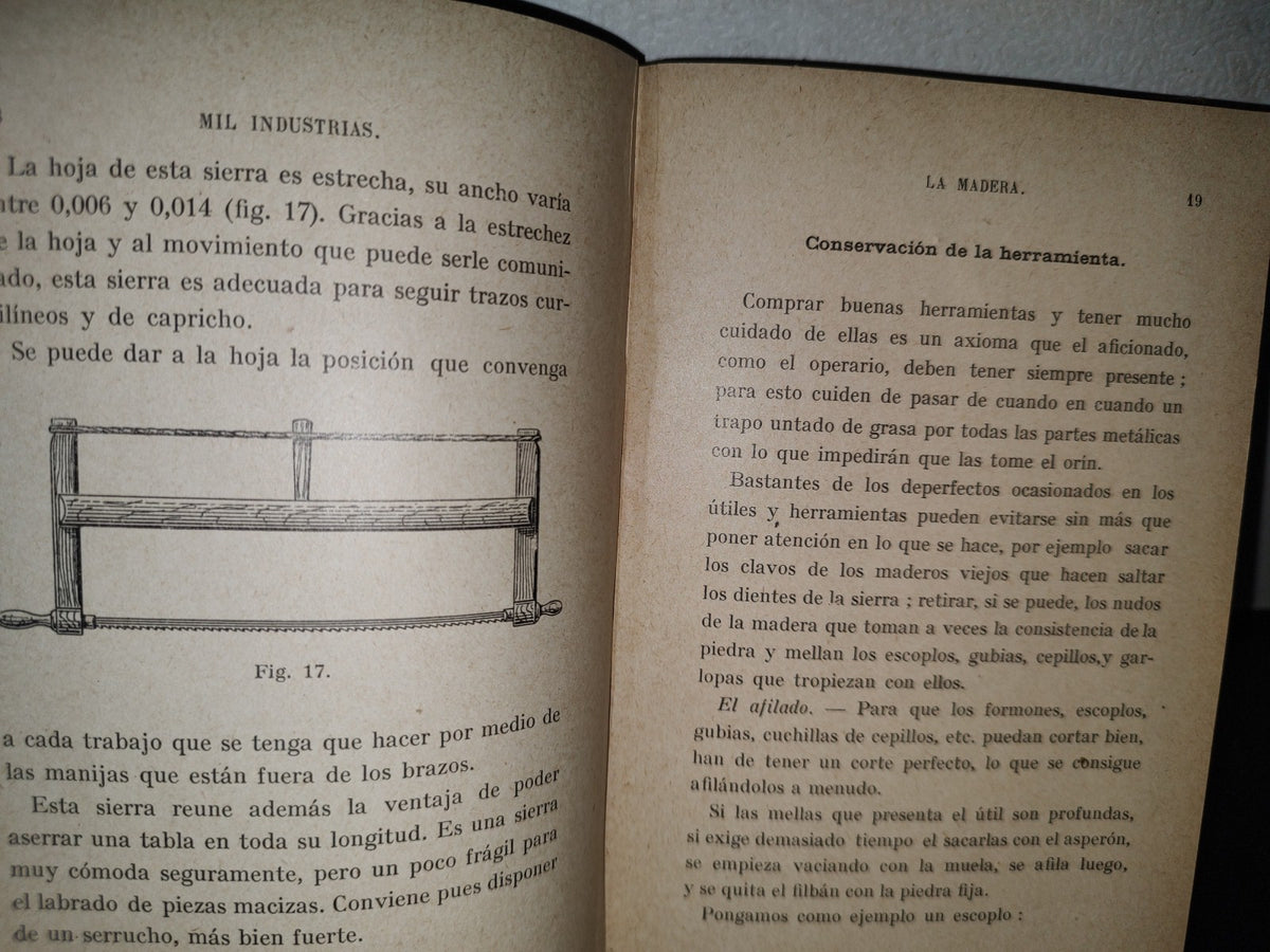 60- Mil Industrias Al Alcance De Todos. Manual Para Conservar Y Recomponer Los Objetos Destinados A Uso Doméstico - Paris, Garnier Hermanos, Libreros-Editores,  1925