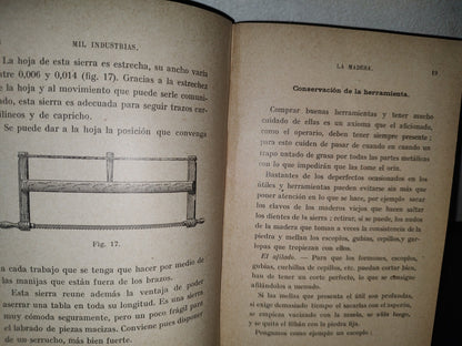 60- Mil Industrias Al Alcance De Todos. Manual Para Conservar Y Recomponer Los Objetos Destinados A Uso Doméstico - Paris, Garnier Hermanos, Libreros-Editores,  1925
