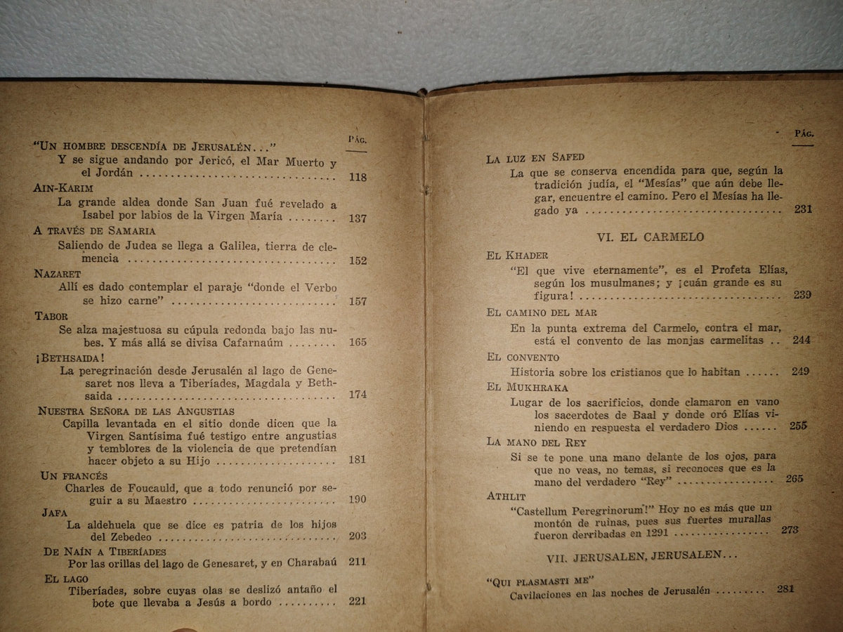 54- Viaje A Tierra Santa - Juan Joergensen - Editorial Excelsa. Buenos Aires. 40'S