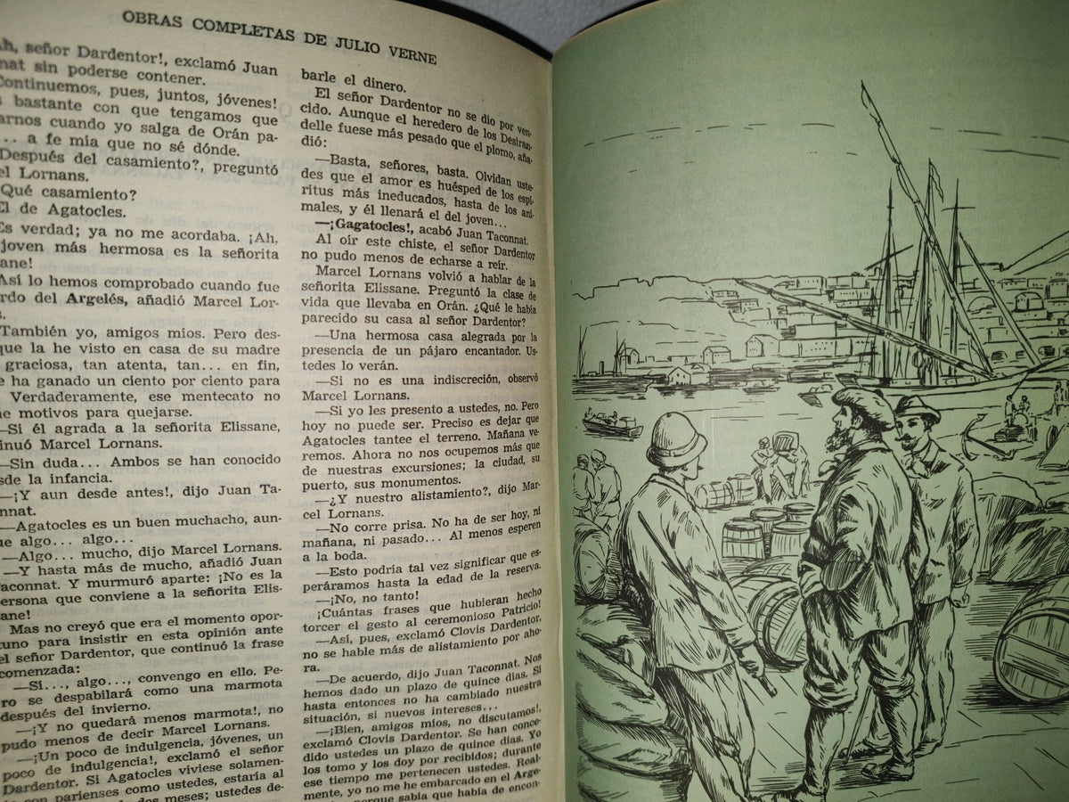 77- Obras Completas De Julio Verne. Tomo VIII - Editorial Albatros - 1958