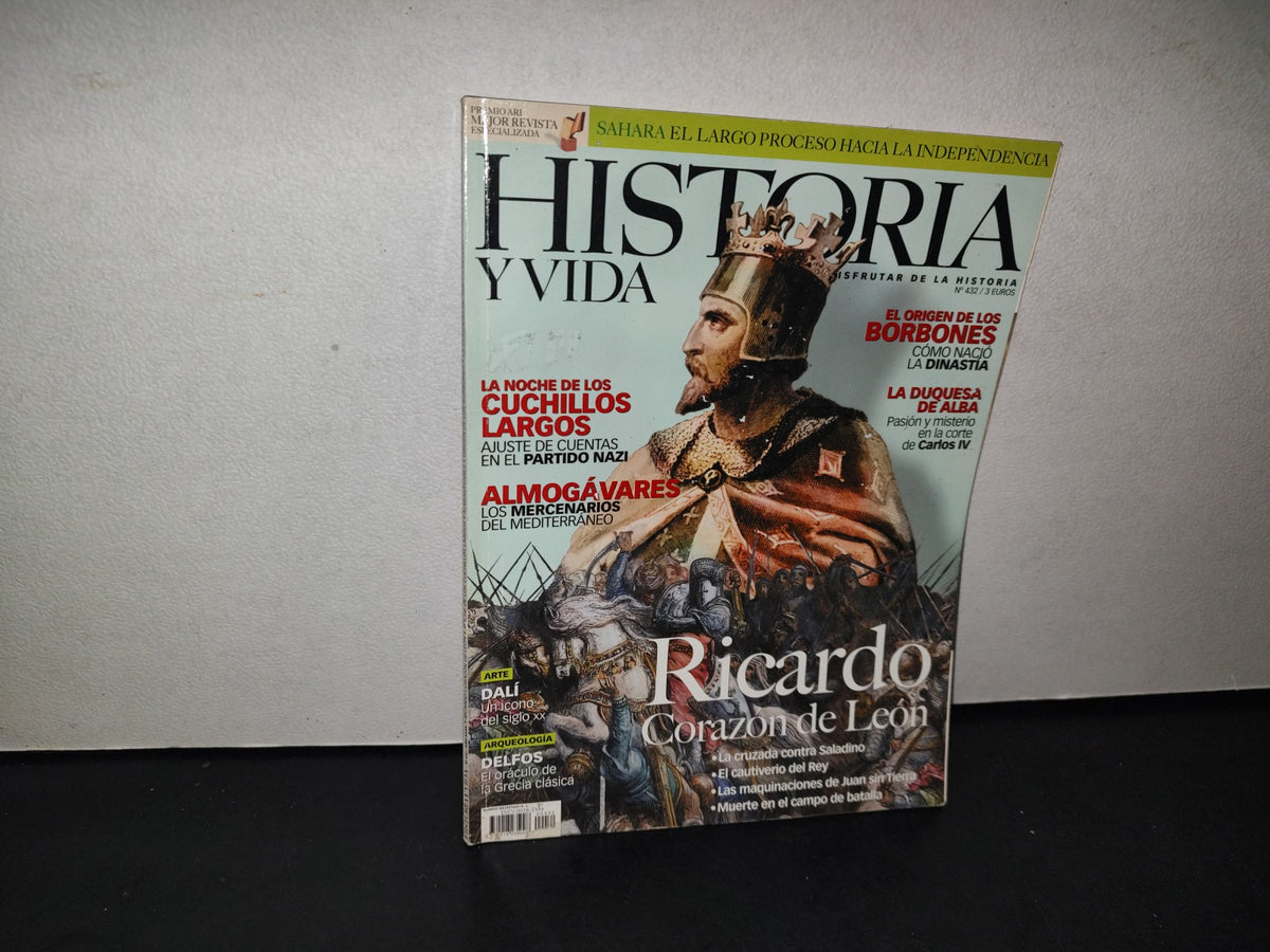 166- Revista Historia Y Vida. Ricardo Corazón De León. No. 432 - Marzo 2004