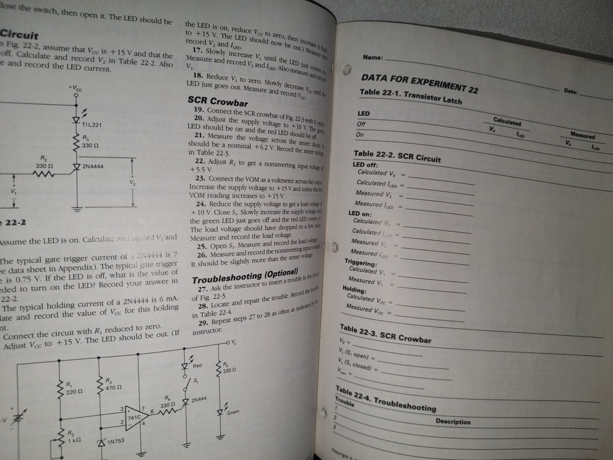 132- Malvino. Experiments For Semiconductor Circuit Approximations - 1980