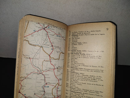 84- Caminos De México. Guía Goodrich-Euzkadi - México 1964