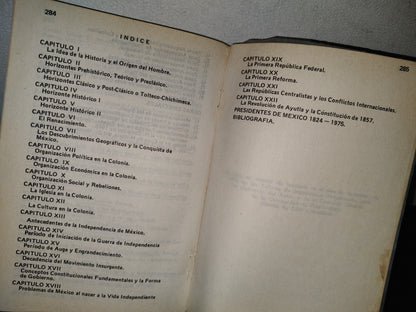 195- Historia De México I - Lic. Juan De La Peña Razo - U. De G. - 1975