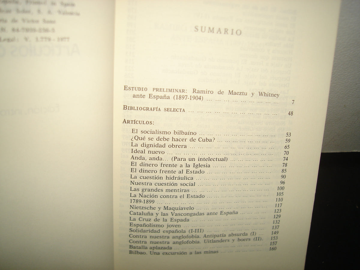 3- Ramiro De Maeztu. Artículos Desconocidos 1897-1904