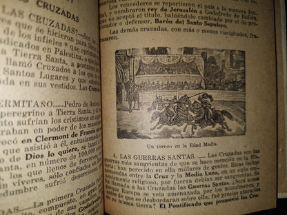 83- Elementos De Historia General Y Patria - 1 Año - Longinos Cadena - México 1946