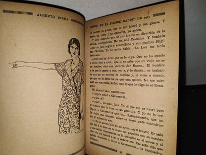 65- Varias Obras De Alberto Insúa. En El Alegre Madrid De 1905, Y Otros... - Madrid, La Novela Mundial, 1900'S