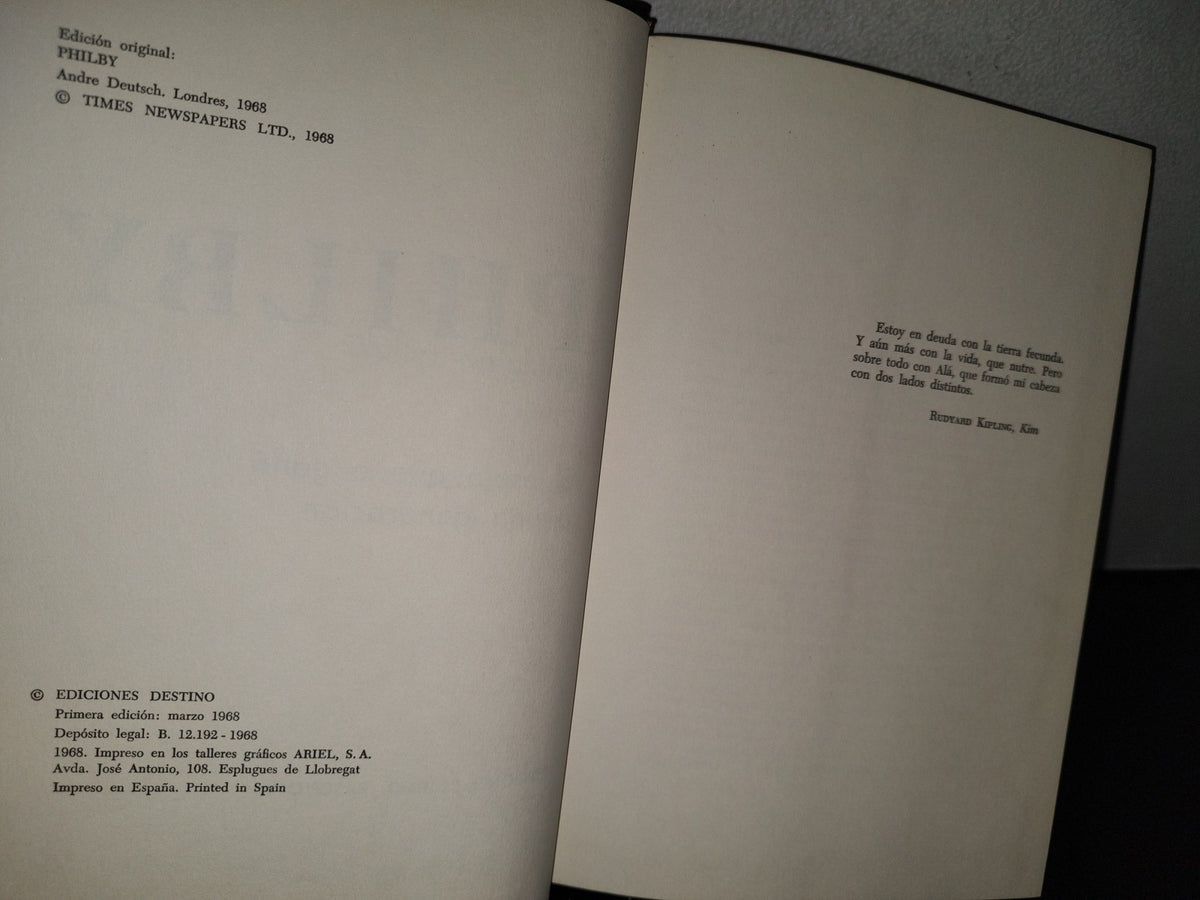 23- Philby. El Espía Que Engañó A Una Generación - Bruce Page, David Leitch... - 1A. Edición 1968