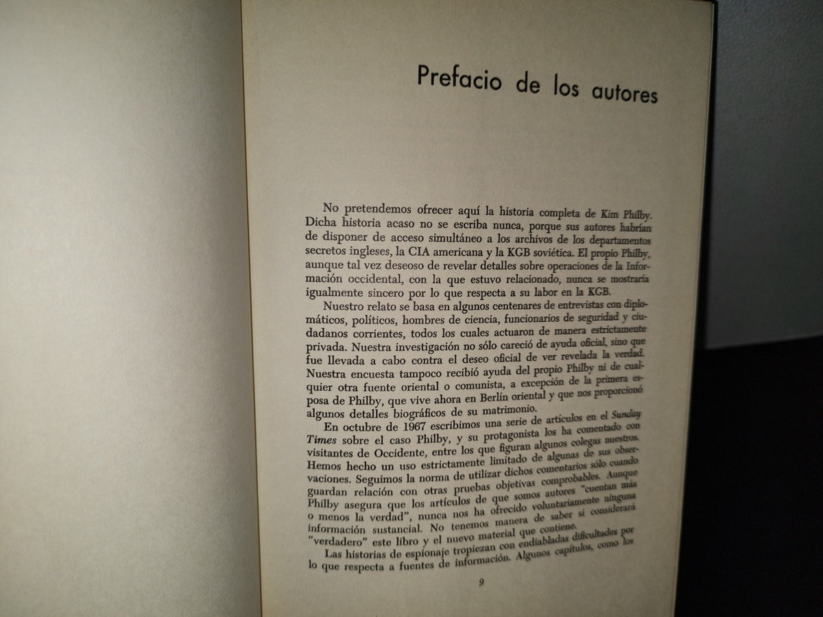 23- Philby. El Espía Que Engañó A Una Generación - Bruce Page, David Leitch... - 1A. Edición 1968