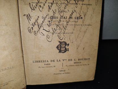 60- Curso De Raices Latinas - Jesús Díaz De León - Librería De La Vda. De Ch. Bouret, 1910