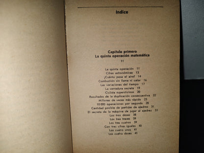202- Álgebra Recreativa - Y. Perelman - Ediciones Quinto Sol - 1983