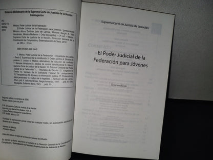 158- El Poder Judicial De La Federación Para Jóvenes. Suprema Corte De Justicia De La Nación
