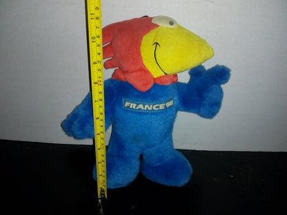 A2- Peluche Original Oficial De La Mascota Del Mundial De Fútbol Francia 98