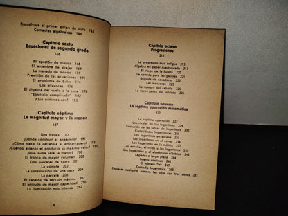 202- Álgebra Recreativa - Y. Perelman - Ediciones Quinto Sol - 1983