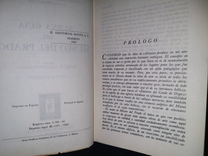 96- Nueva Guía Del Museo Del Prado - Ovidio-César Paredes Herrera - Editorial Mayfe 1965