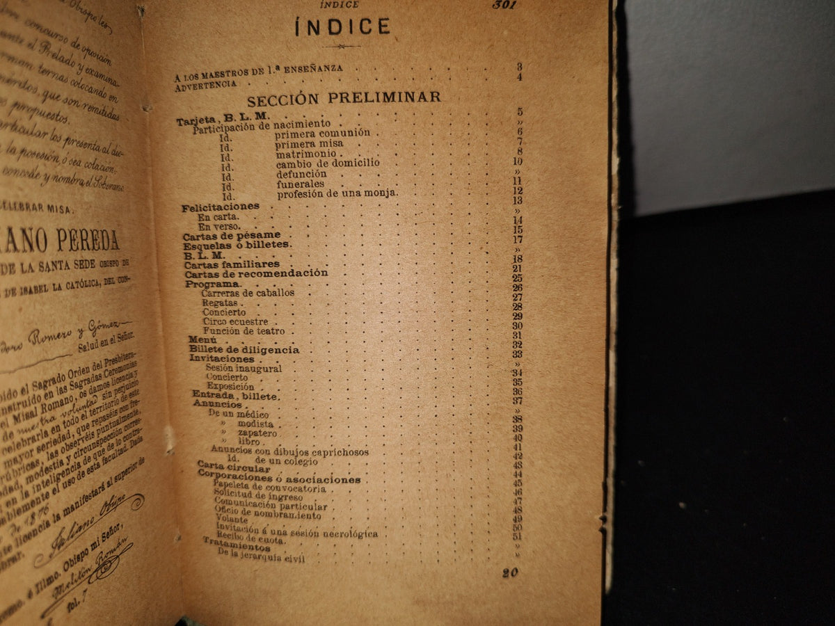 60- Miscelánea General De Documentos Varios - Esteban Paluzíe - 1891