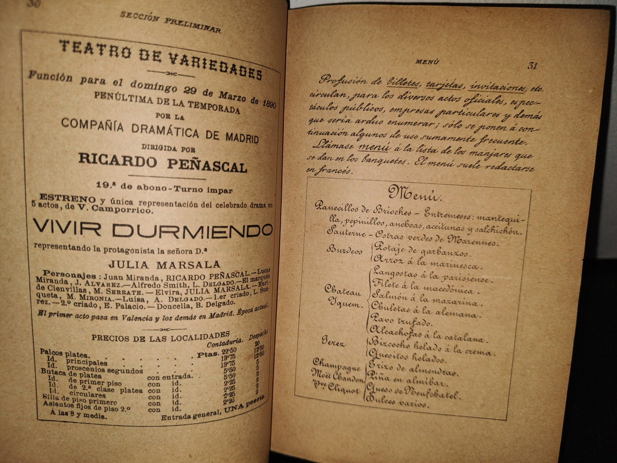 60- Miscelánea General De Documentos Varios - Esteban Paluzíe - 1891