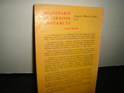 7- Diccionario De Términos Contables. Inglés-Español Español-Inglés - Joaquín Blanes Prieto