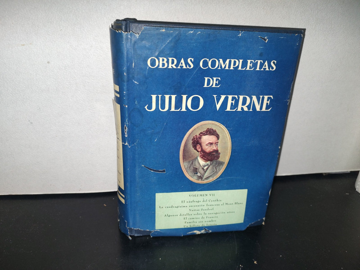98- Obras Completas De Julio Verne. Tomo Vii - Editorial Albatros - 1958