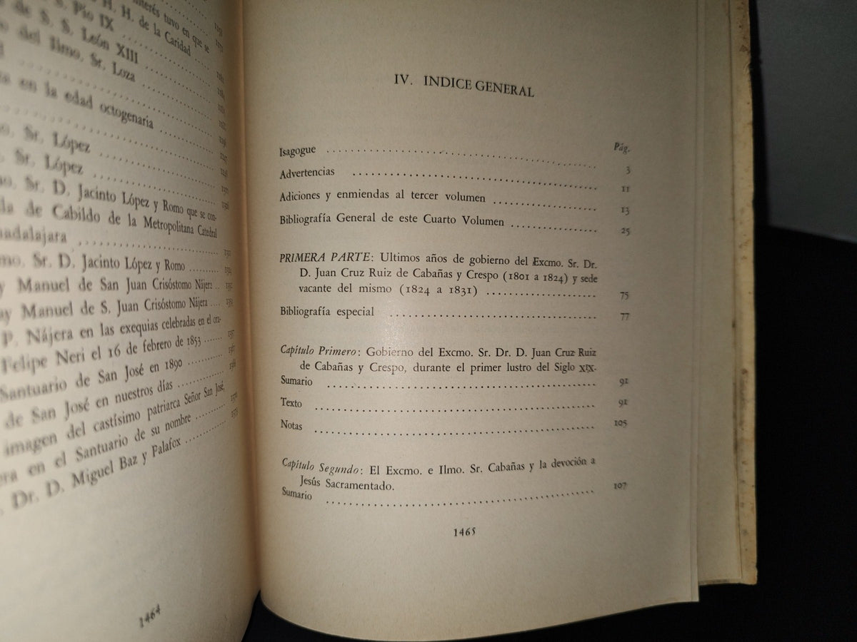 195- Apuntes Para La Historia De La Iglesia En Guadalajara. Tomo Cuarto Siglo Xix, 2 Ignacio Dávila Garibi, Primera Edición 1966