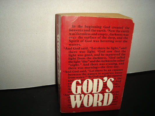 168- God'S Word. The Holy Bible. The New International Version - 1984