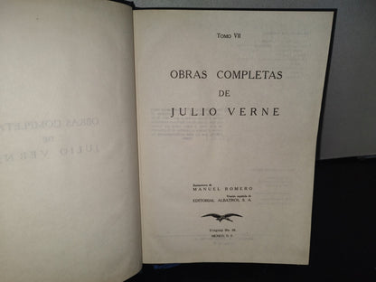 98- Obras Completas De Julio Verne. Tomo Vii - Editorial Albatros - 1958