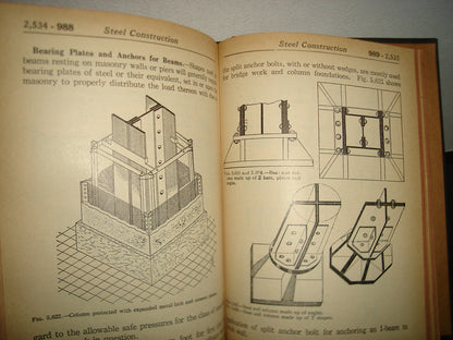 171- Antiguo Libro De Albañilería. Audels Masons And Builders Guide # 4. Frank D. Graham - 1962