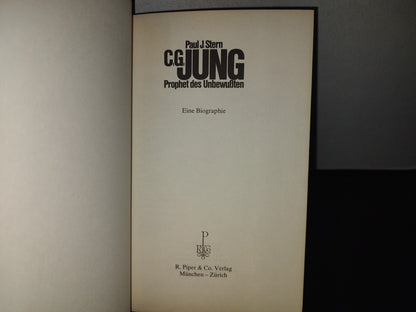 128- Alemán. Paul J. Stern. C. G. Jung. Prophet Des Unbewuẞten. Eine Biographie - 1977