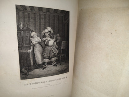 59- Obras Completas De Molière: ŒUvres Complètes De Molière. Par Auger. - Paris, Furne Et Cie. Libraires Éditeurs - 1851