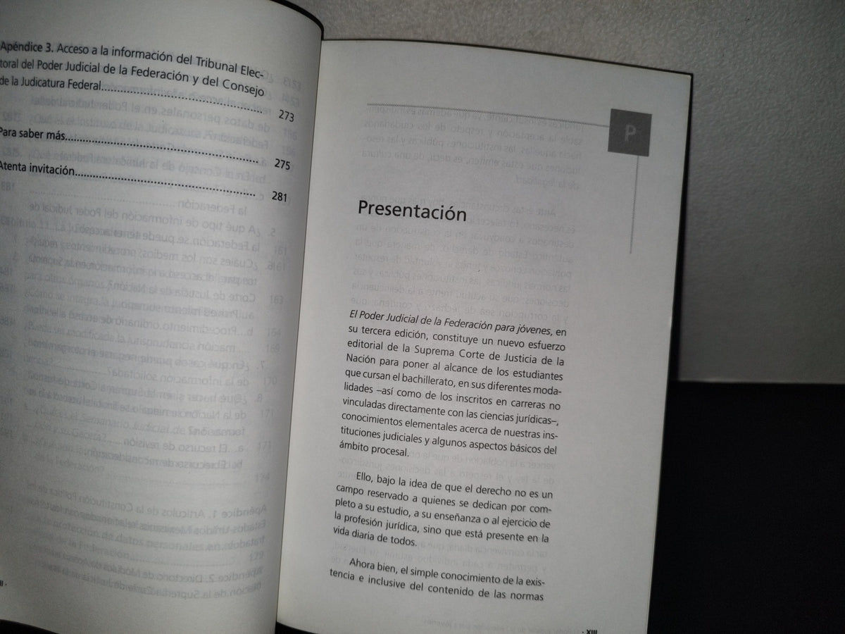 158- El Poder Judicial De La Federación Para Jóvenes. Suprema Corte De Justicia De La Nación