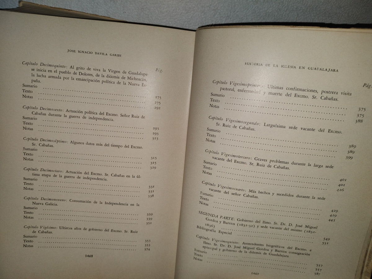 195- Apuntes Para La Historia De La Iglesia En Guadalajara. Tomo Cuarto Siglo Xix, 2 Ignacio Dávila Garibi, Primera Edición 1966