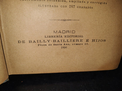211- Las Recreaciones Científicas O La Enseñanza Por Los Juegos - Gastón Tissandier - Madrid, Librería Editorial De Bailly-Bailliere É Hijos, 1896